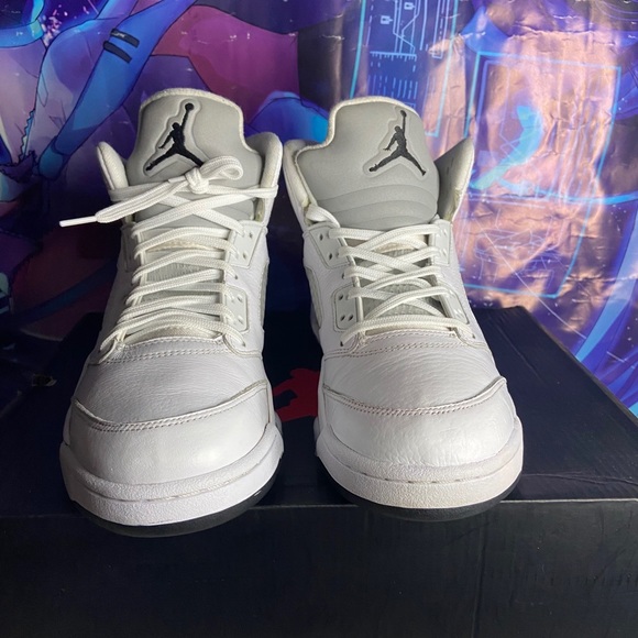 jordan 5 metallic white 2015